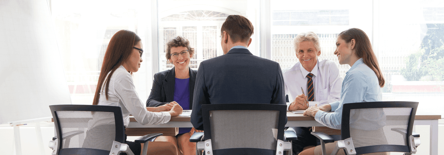 RSG meeting with a client