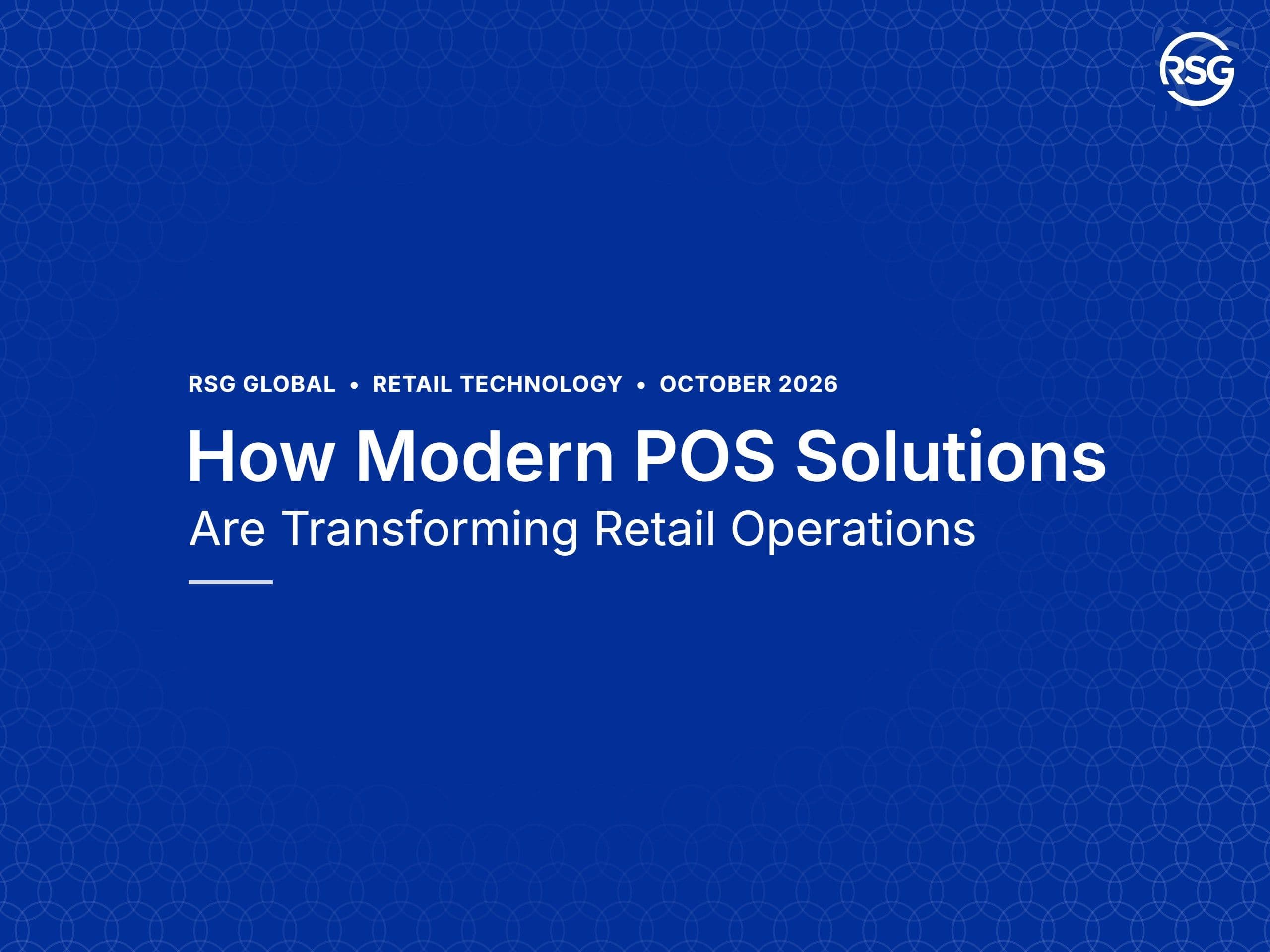 How Modern POS Solutions Are Transforming Retail Operations